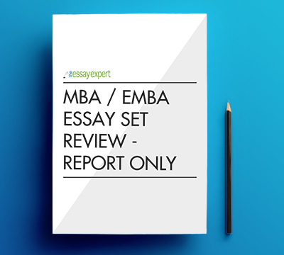Mba essay review