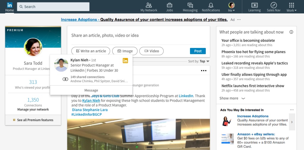LinkedIn Changes - What's New on LinkedIn: Name Read More